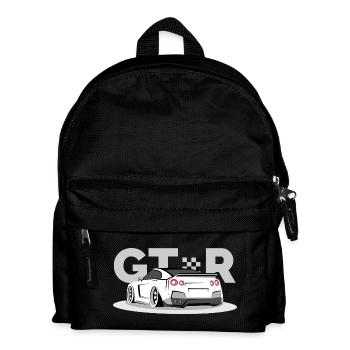 gtr racing car cars classic classic - Kids' Backpack - black - Front