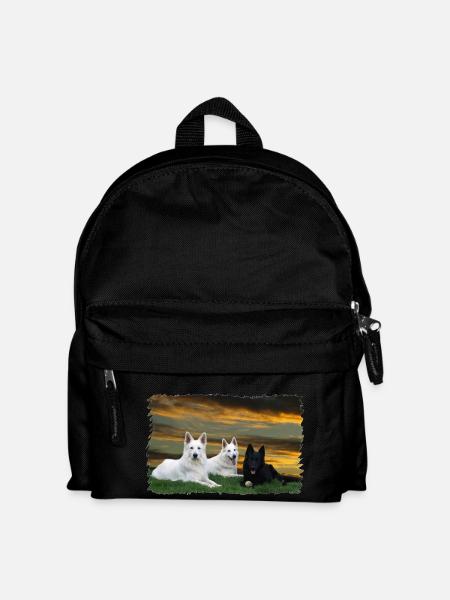 Black & White - Kids' Backpack - black