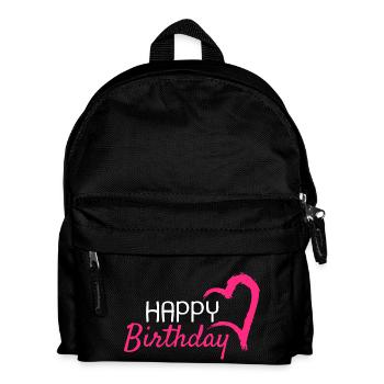 Joyeux anniversaire - Sac à dos Enfant - noir - Devant