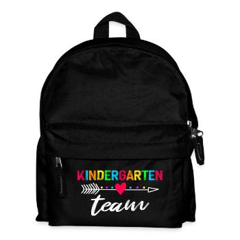 équipe de maternelle - Sac à dos Enfant - noir - Devant