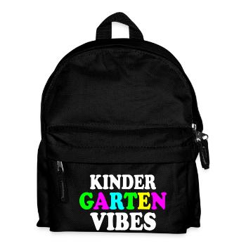 kindergarten vibes - Kids' Backpack - black - Front