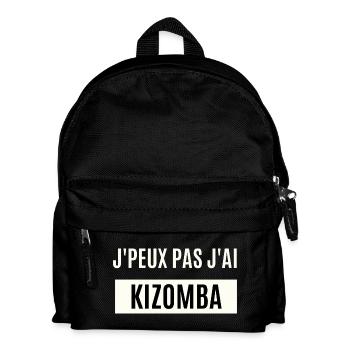 Ich kann nicht Kizomba haben - Kinder Rucksack - Schwarz - Vorne