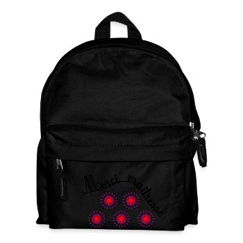 MAÎTRESSE. MERCI. MERCI MAÎTRESSE - Sac à dos Enfant - noir - Devant