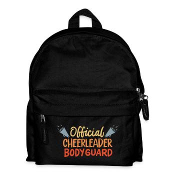 Garde du corps officiel de pom-pom girl - Sac à dos Enfant - noir - Devant