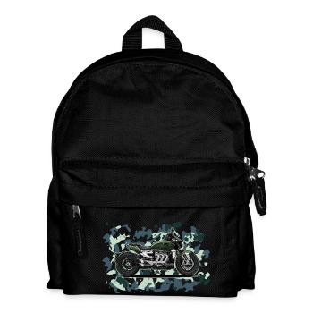 Cruiser // Custom // Motorcycle - Kids' Backpack - black - Front