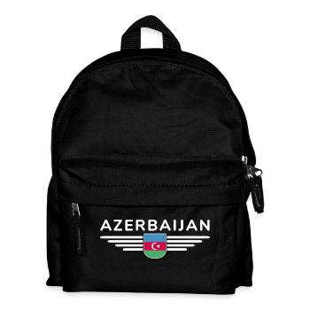 Aserbaidschan Design – Für Fans & Reisende - Kinder Rucksack - Schwarz - Vorne