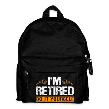 Pension 2025 Retirement 2025 Pensioner Pensioner Pensioner - Kids' Backpack - black - Front
