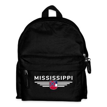 Mississippi Fan T-Shirt – Parfait pour les fans ! - Sac à dos Enfant - noir - Devant