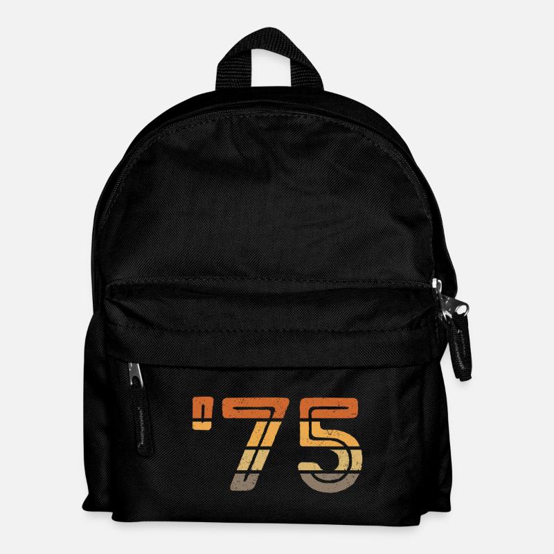 Year '75 - 1975 - Kids' Backpack - black