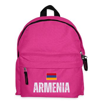Drapeau arménien, patriote arménien - Sac à dos Enfant - fuchsia - Devant