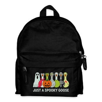 Nur eine gruselige Gans Halloween-Stimmung - Kinder Rucksack - Schwarz - Vorne