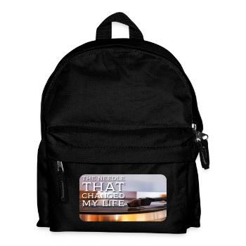 L’aiguille qui a changé ma vie - Sac à dos Enfant - noir - Devant