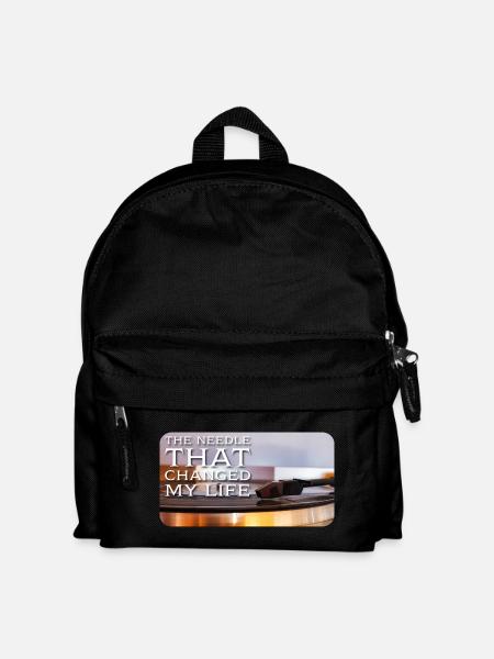 The needle that changed my life - Kids' Backpack - black