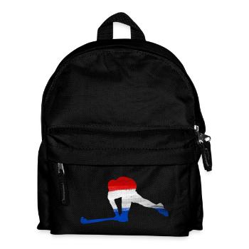 Hockey Niederlande - Kinder Rucksack - Schwarz - Vorne