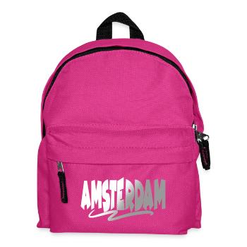 Amsterdam - Kinder Rucksack - Fuchsia - Vorne