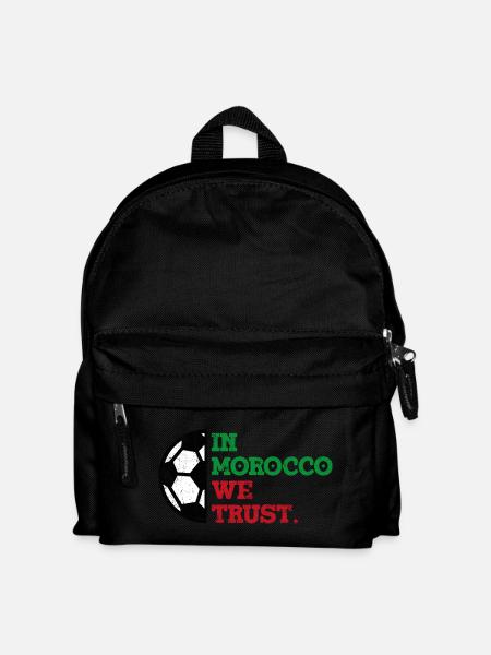 Au Maroc, nous avons confiance - Sac à dos Enfant - noir
