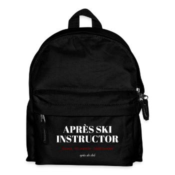 APRrès Ski Instructor - Kids' Backpack - black - Front