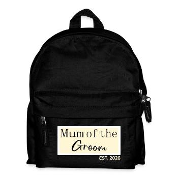 Mum of the Groom 2026 - Kids' Backpack - black - Front