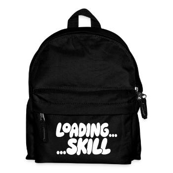 Loading Screen Skill Aesthetics - Kids' Backpack - black - Front