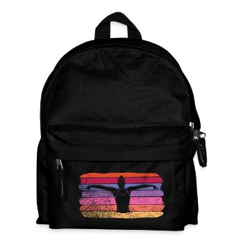 Artistic Swim Team Synchronized Swimming - Kids' Backpack - black - Front