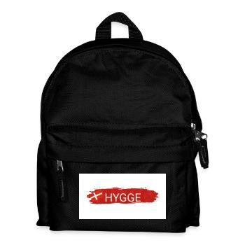Hygge Rot – Dänische Gemütlichkeit - Kinder Rucksack - Schwarz - Vorne