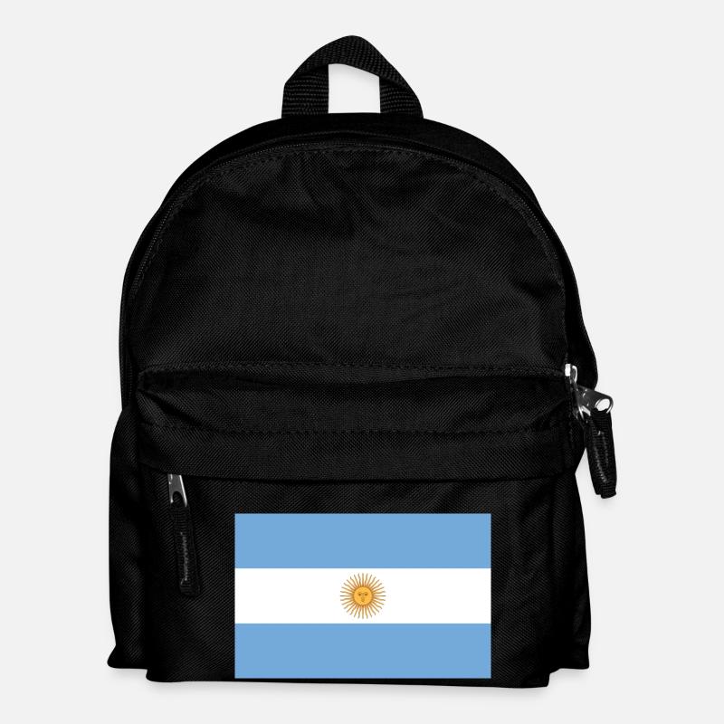 Drapeau Argentine Argentine - Sac à dos Enfant - noir