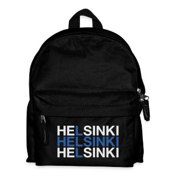 HELSINKI Suomi Finland Finland Flag - Kids' Backpack - black - Front