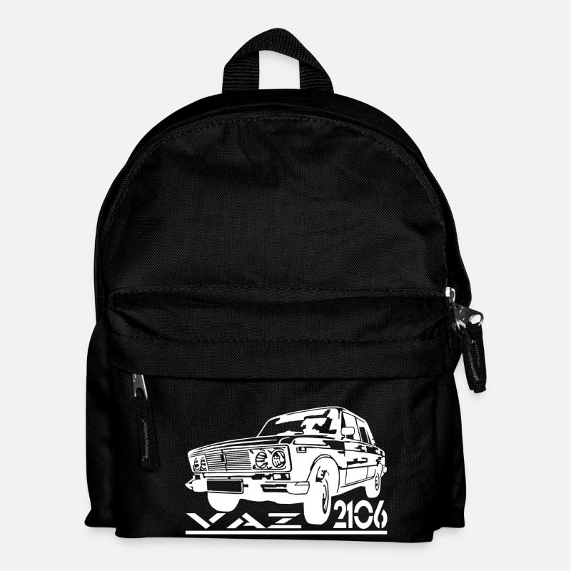 Lada 1600 VAZ 2106 - Kinder Rucksack - Schwarz