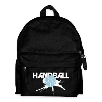 Handball sport - Kids' Backpack - black - Front
