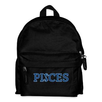 Star sign Pisces / Zodiac - Kids' Backpack - black - Front