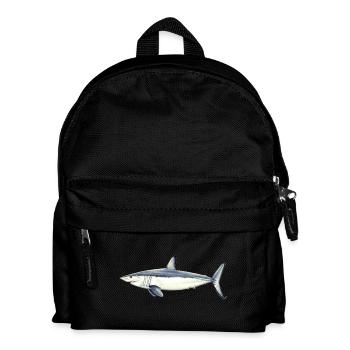 Requin taupe bleu mako - requin-taupe bleu - Réquin - Sac à dos Enfant - noir - Devant