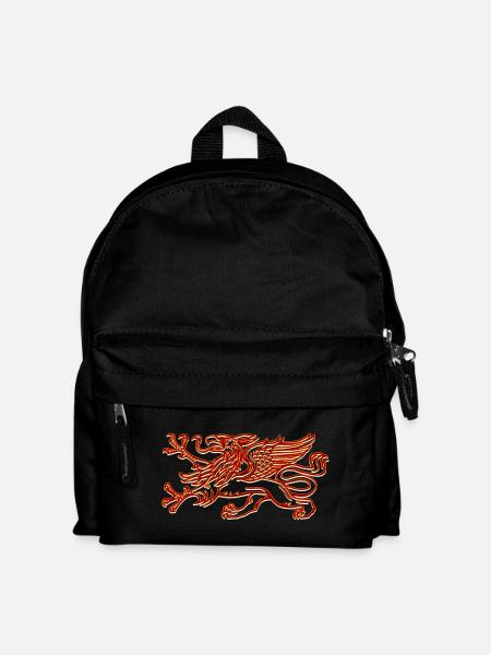 Rostock - Greif - Kinder Rucksack - Schwarz