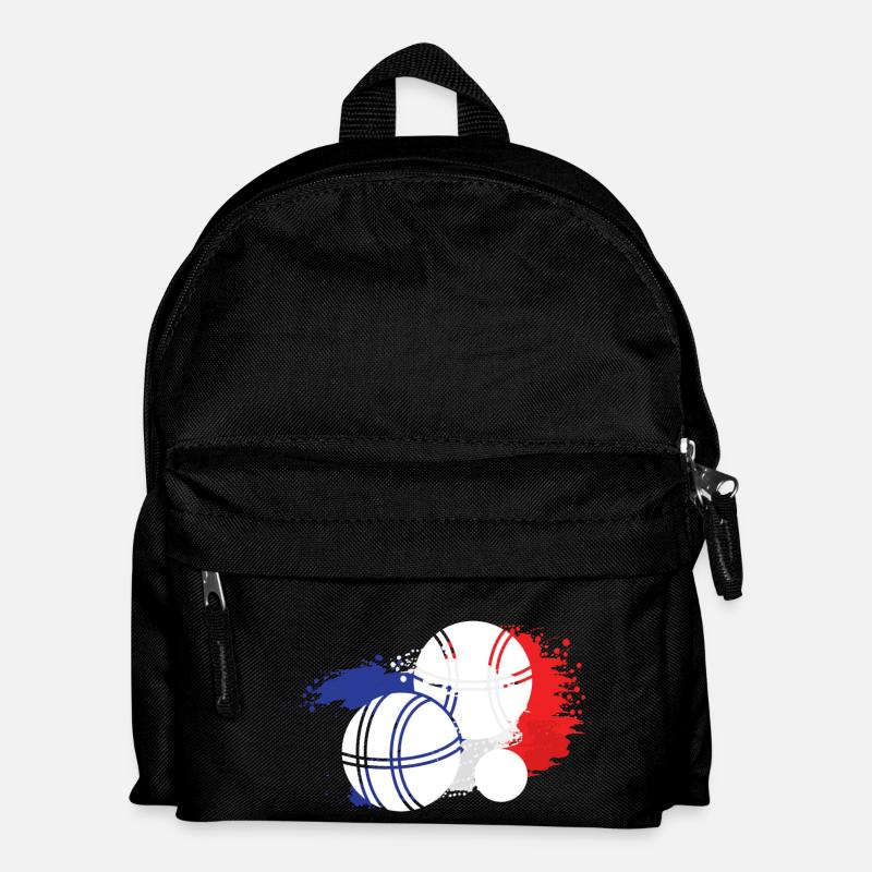 Pétanque - Kids' Backpack - black
