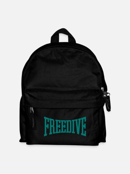 Freedive - Gift for Freedivers - Apnea Freediving - Kids' Backpack - black