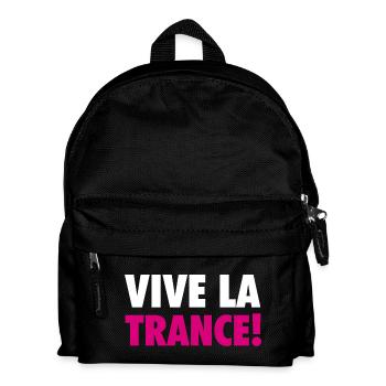 Vive La Trance! (pink) - Kids' Backpack - black - Front