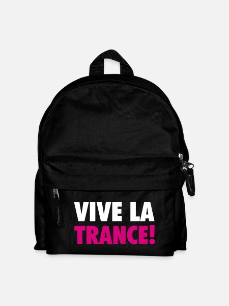 Vive La Trance! (pink) - Kids' Backpack - black