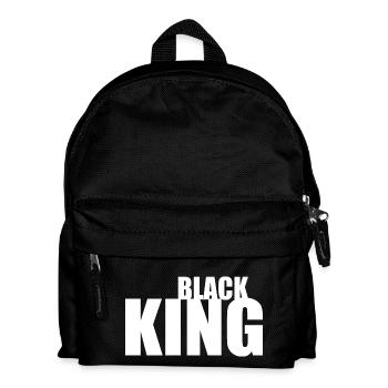 Black king - Sac à dos Enfant - noir - Devant