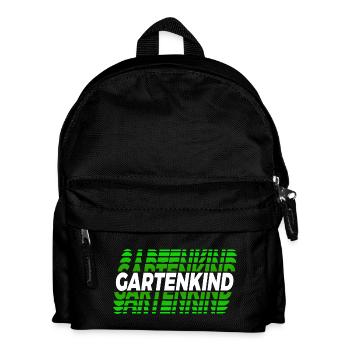 Gartenkind Design - Kinder Rucksack - Schwarz - Vorne