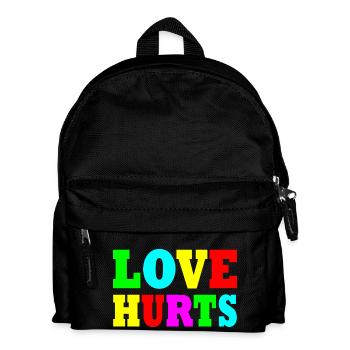 Love hurts - Kids' Backpack - black - Front