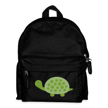 Tortue Tortues - Sac à dos Enfant - noir - Devant