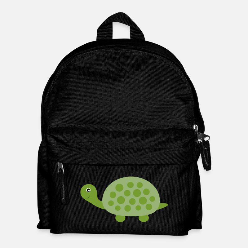 Schildkröten Schildkröten - Kinder Rucksack - Schwarz
