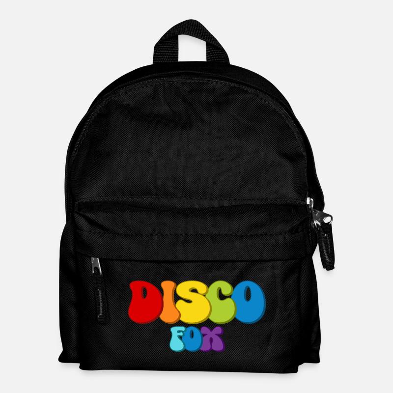 Disco Fox - Kinder Rucksack - Schwarz