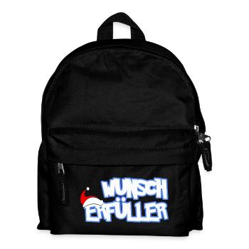 WUNSCHERFÜLLER - Kinder Rucksack - Schwarz - Vorne