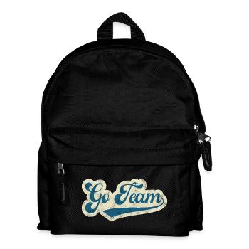 Aller à l’équipe - Sac à dos Enfant - noir - Devant