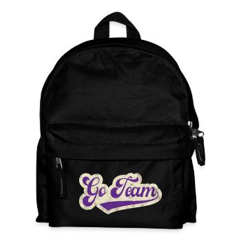 Aller à l’équipe - Sac à dos Enfant - noir - Devant