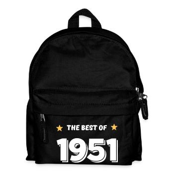 Das Beste von 1951 - Kinder Rucksack - Schwarz - Vorne