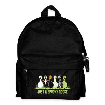 Just A Spooky Goose Halloween Vibes - Kids' Backpack - black - Front