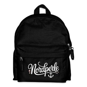 Nordperle Hambourg mer du Nord mer Baltique Deern allemand du Nord - Sac à dos Enfant - noir - Devant