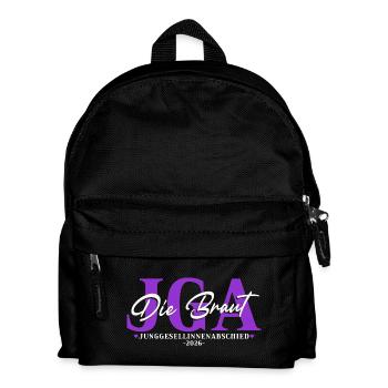 Bride - Bachelorette Party 2026 Bachelorette Party Women - Kids' Backpack - black - Front