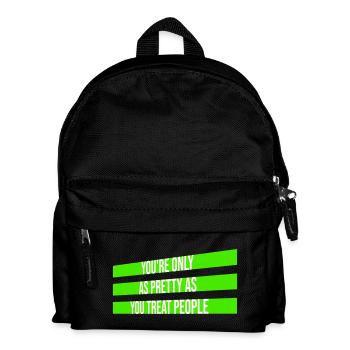 Tu n’es jolie que dans la mesure où tu traites les gens, Ehrlich - Sac à dos Enfant - noir - Devant